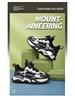 Mulinsen Kids' Breathable Mesh Running Shoes - Non-slip, Wear-resistant, Lightweight, Trendy for Boys & Girls, Spring/Autumn 2025.