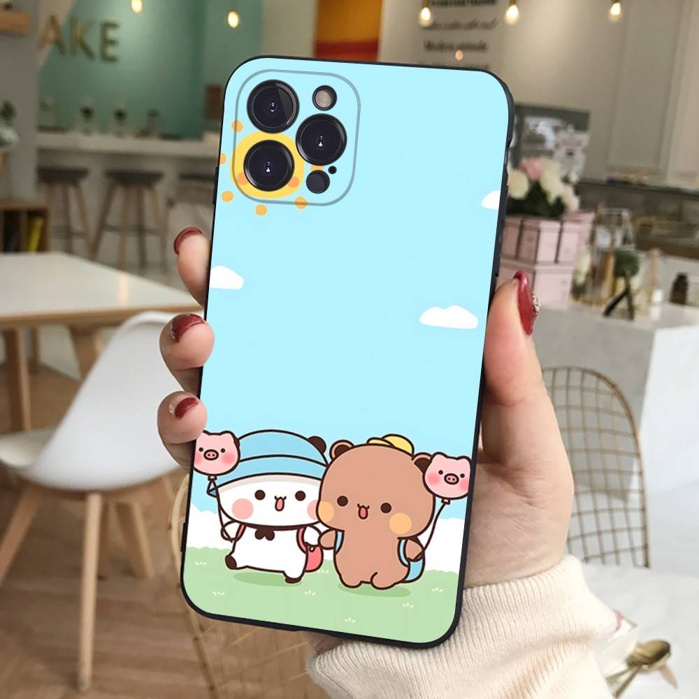 BUBU DUDU Cartoon Phone Case For Iphone 17 16 15 16e 14 13 12 11 Pro Max Plus Case Cover Coque