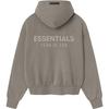 Fear of God Essentials Classic Fit Fleece Hoodie Homestead Heather Men Tops Tan 192SP252053F