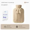 Plush Hot Water Bottle, Water-Filled Warm Water Bag, Special Thickened Explosion-Proof Heating Pad for Hands and Feet, Warming Bed Artifact, 2025 New