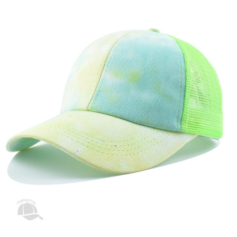 Women Ladies High Custom Sports Spandex X Cross Crisscross Pony Tail Baseball Trucker Caps Hats With Ponytail Hair Hole Holder