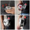 Portable Tape Measure Holder with Quick Release Clip Carabiner Belt Clip Tape Measure Utility Tool Holster for Carpenters DIY