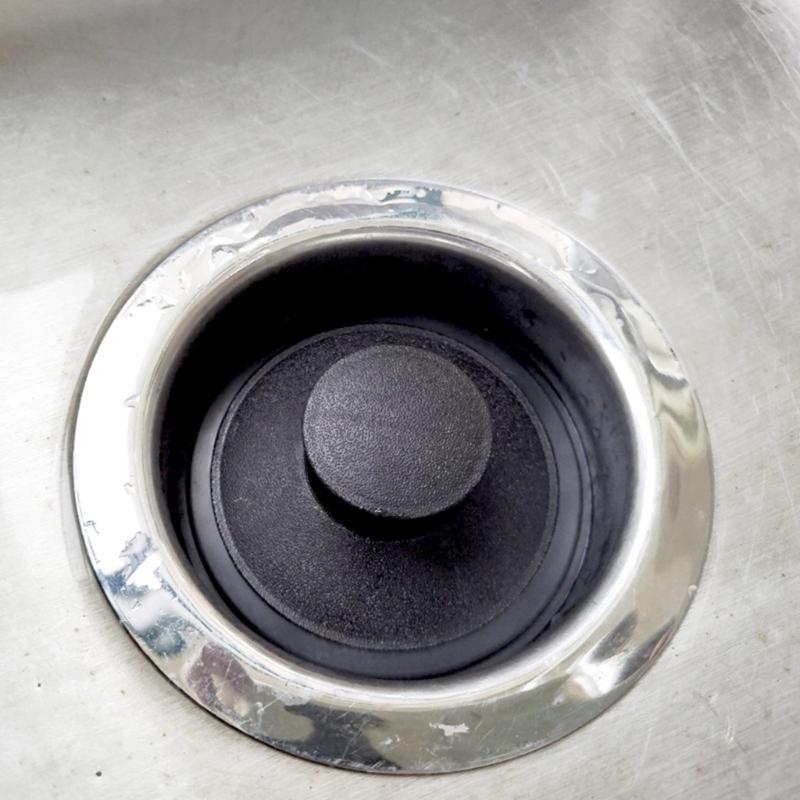 2Pcs Kitchen Sink Plug Replacement Kitchen Sink Garbage Disposal Stopper Sink Drain Flange With Stopper For Garbage