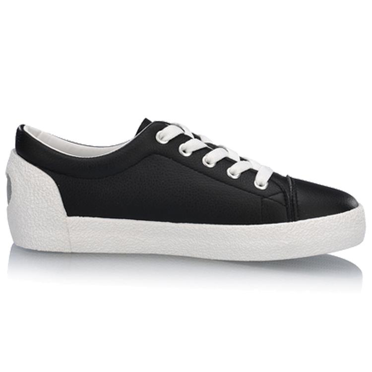 Li Ning Abrasion Resistant Low Top Skateboard Shoes Women's AGCP072-1