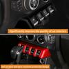 Car Window Control Panel For Suzuki Jimny 2018-2025 Auto Windows Lifter Switch Button Protective Cover Trim Interior Accessories