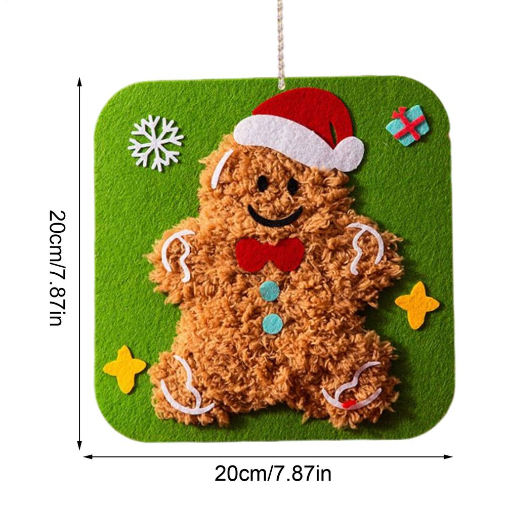 Sewing Kit For Kids Easy DIY Christmas Theme Projects DIY Embroidery Kit For Birthday Girls Boys Kids Beginners Ages 4-12