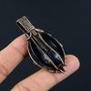 Australian Triplet Opal 999 Copper Wire Wrapped Pendant, Handmade Gemstone Jewelry Pendant Gift For Birthday