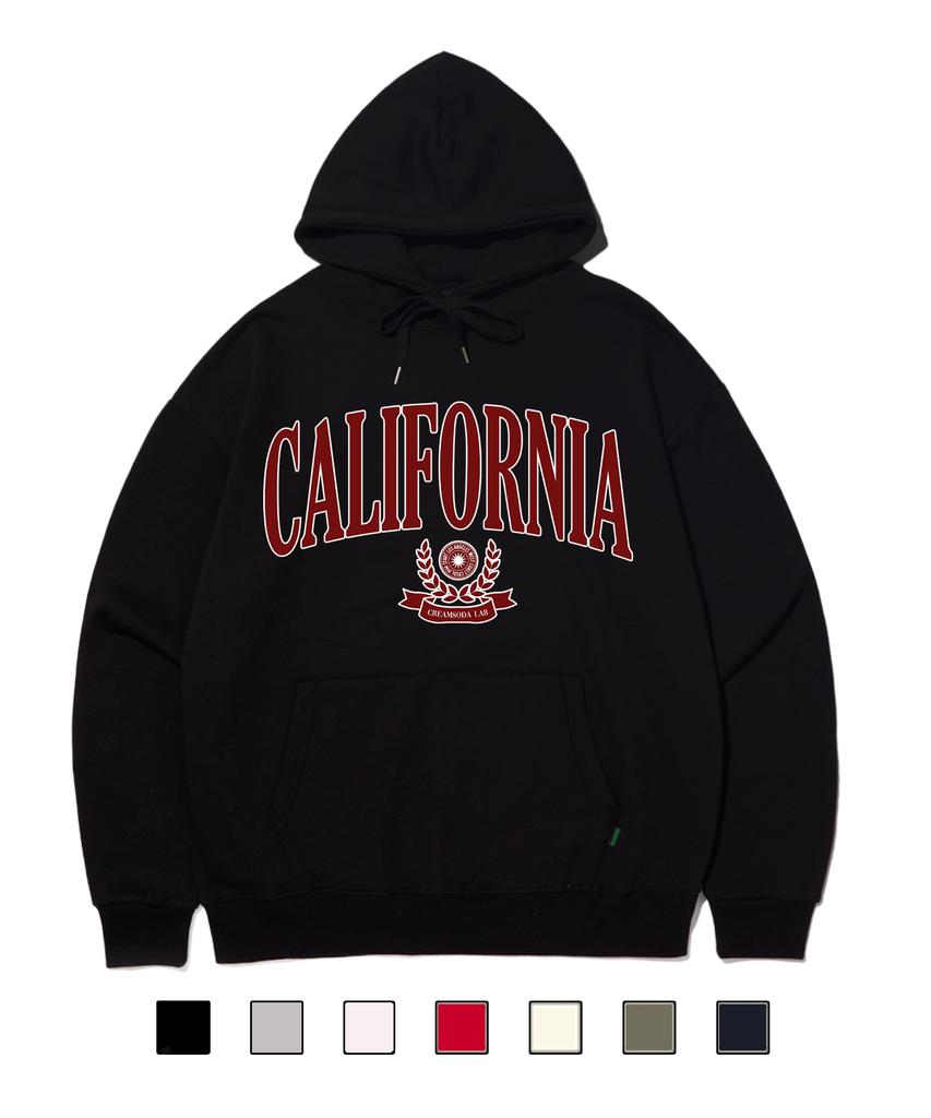 Crsdel California Hoodie Black (Fleece-Lined Or Non-Fleece-Lined)