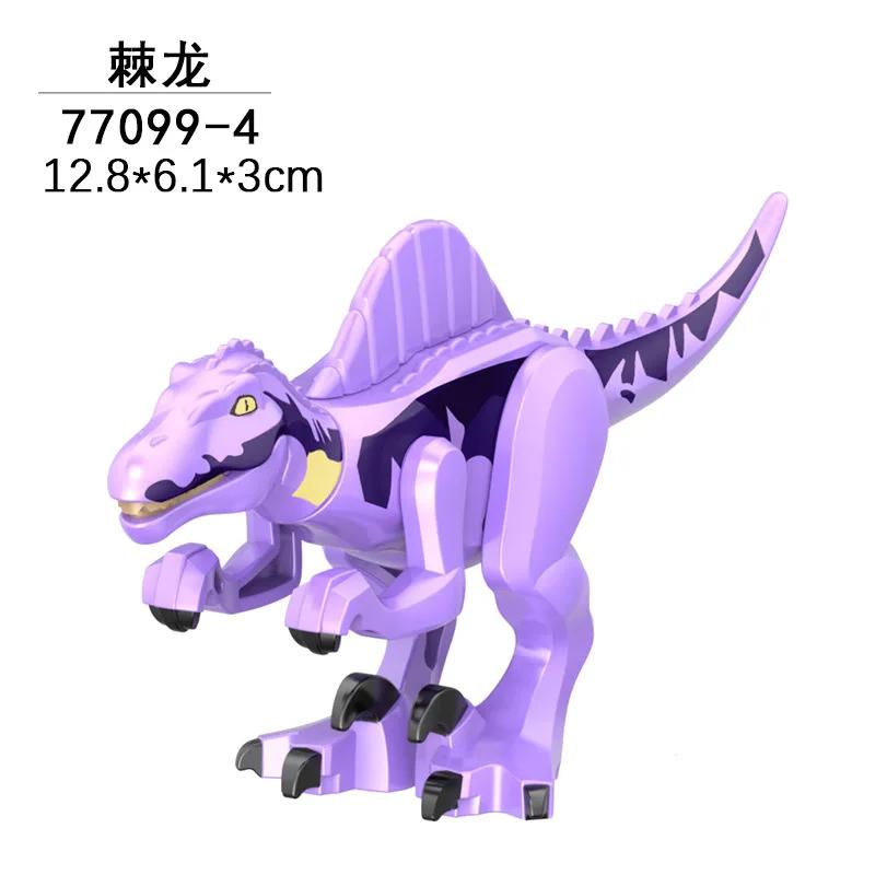 Dinosaur Jurassic World Tyrannosaurus Rex Velociraptor Tyrannosaurus building blocks animal toys building blocks children's gift