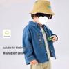 Kids' Washable Denim Jacket - Stylish Spring & Autumn Outerwear for Toddlers