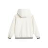 Li-Ning Colorblock Gestreifte Kapuzenjacke Locker Lässig Strickjacke Damenjacke Off-White AFDU034-1