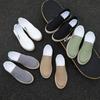 Spring Men's Canvas Shoes Ice Silk Mens Casual Shoes Breathable Lazy Slip On Vulcanized Shoes Trendy Hot Footwear Erkek Ayakkabı