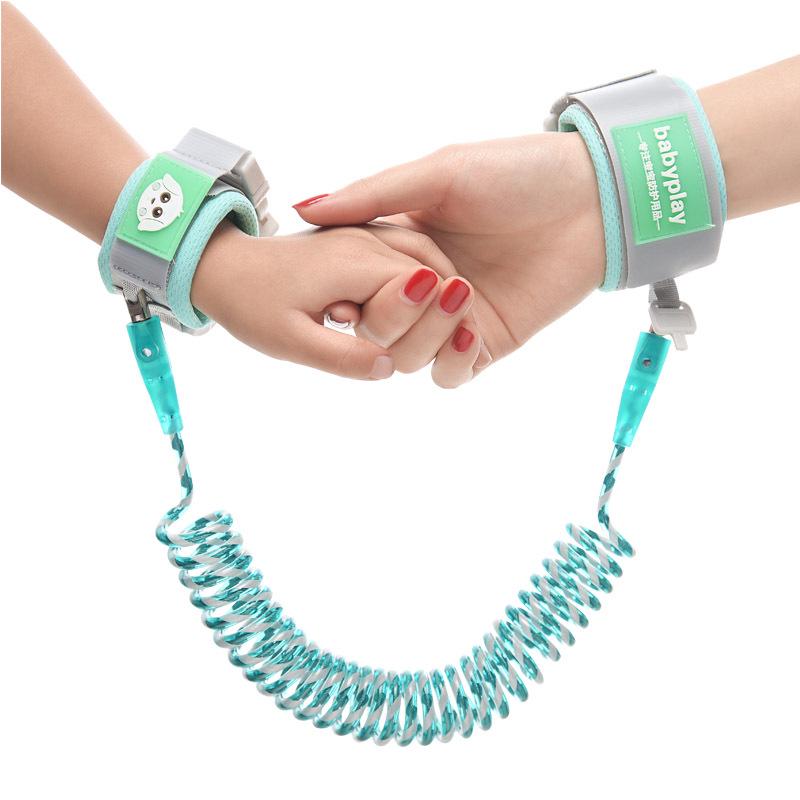 Children's Anti-Lost Wristband & Leash - Reflective Key Style for Toddlers & Strollers