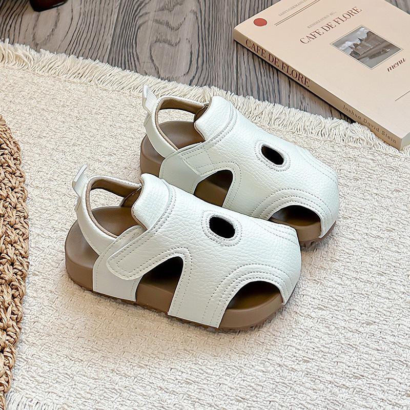 Summer Boys' & Girls' Toddler Sandals - Anti-kick, Functional Baby Walker Shoes