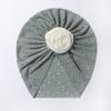 Flower Newborn Baby Girls Turban Hollow Toddler Kid Head Wrap Cute Baby Hat  Hair Accessories