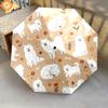 1 PC Automatic Folding Umbrella - Cute Dog Pattern, Portable & Foldable Design with 8 Ribs, Christmas Birthday Gifts