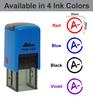 Printtoo Teachers  Stamp  Grade A Minus Self,Inking Rubber  Stamp  Motivation Encouragement Review Messages Grading For Homework School Classroom -