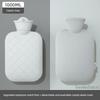 Hot Water Bottle for Warming, Plush Hot Water Bag for Stomach, Bed, and Hand Warming, Explosion-Proof, Suitable for Female Students and Menstrual