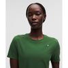 Lululemon Women S Ventilated Short Sleeve tenniS Shirt Ivy Grove