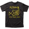 Flipper Still Rules Okay T Mens T Shirt Rock and Roll Music Band Tee New Black