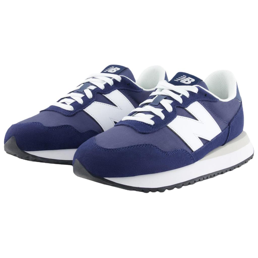 New Balance NB 237 Abrasion Resistant Low Top Casual Shoes Unisex Blue Sneakers MS237HN
