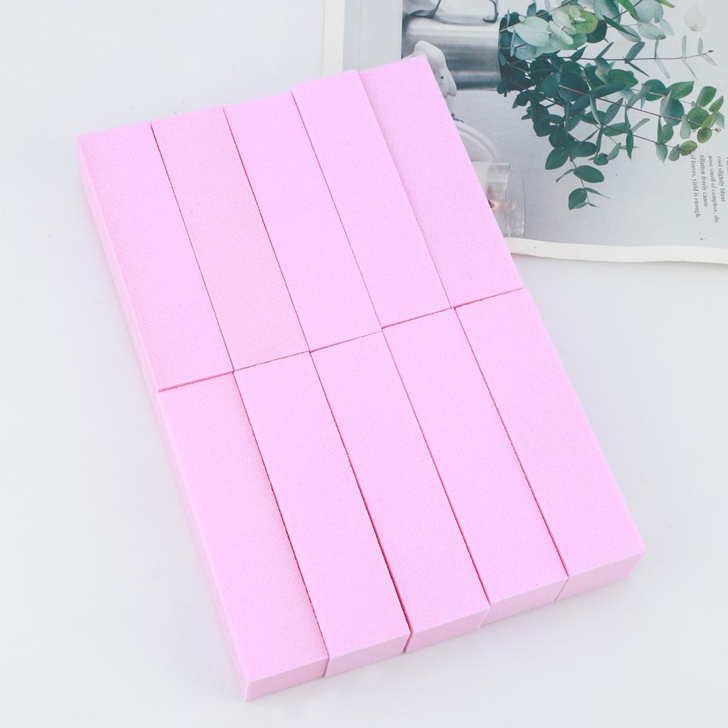 Pink Buffing Sanding Files Block Pedicure Manicure Care Sponge Nail Art Buffer Grindig Polishing No Hurt Nail Art Tools