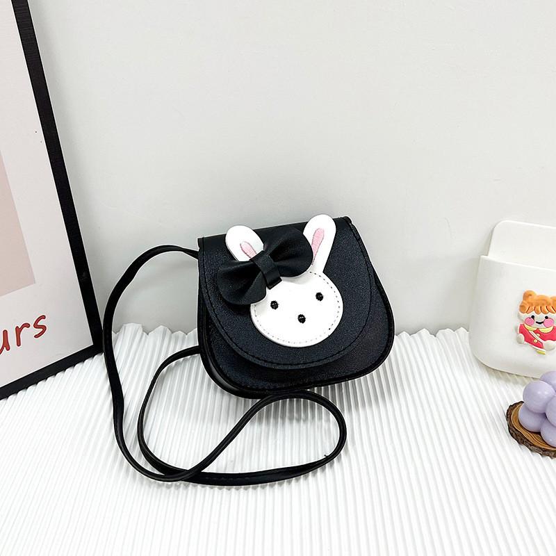 Rabbit Butterfly Knot Pattern Cute Girl Crossbody Bag Child Mini  Bag Accessory