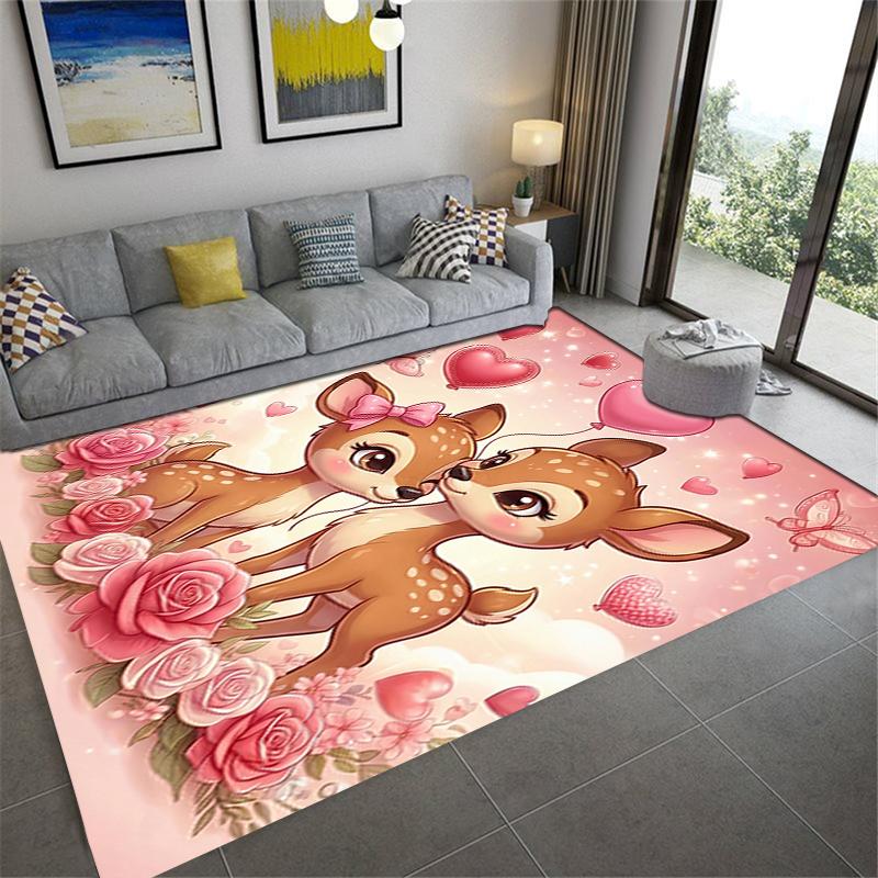 2025 New Cartoon Animals Carpet Rug for Living Room Bedroom Home Sofa Decoration,Kids play Non-slip Floor Mat28