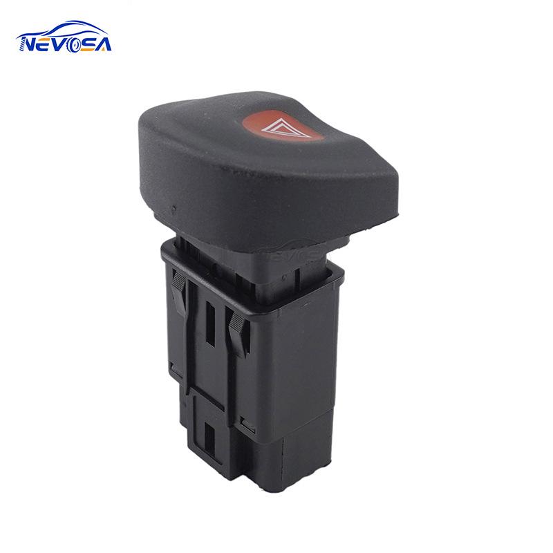 7700435867: Emergency Hazard Light Switch for Renault Cars