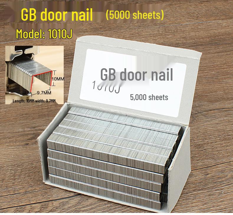 Powder-Actuated, Manual Door, T-Nails, 1010j Code Nails, Straight Nails, Picture Frame Nails, Strip Nails for Woodworking.