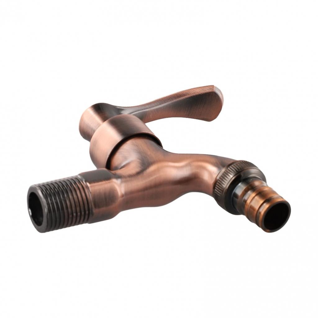 Robinet de exterior din bronz antic pentru grădină vintage, stil clasic european