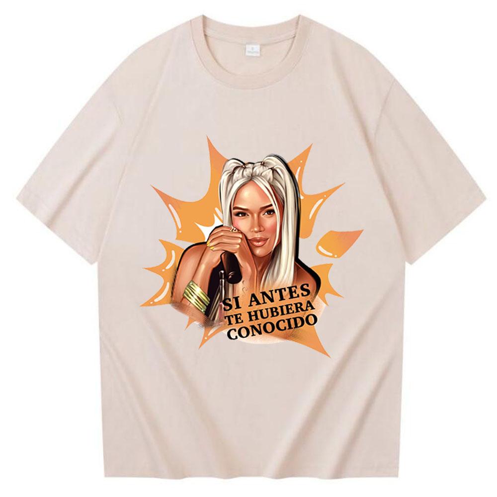

Karol G Bichota Manana Sera Bonito Music Singer 90s Women Streetwear Style Clothes Print Tee Top Tshirt Graphic T-shirt 3XL