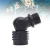 Diving Regulator Connector 110 Degree Angle Stainless Steel Rotating Adapter for Second Stage Regulator