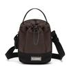 Waterproof Nylon Sling Bag - Outdoor Travel Pouch with Dedicated Water Bottle Pocket (New Nylon Crossbody Design)