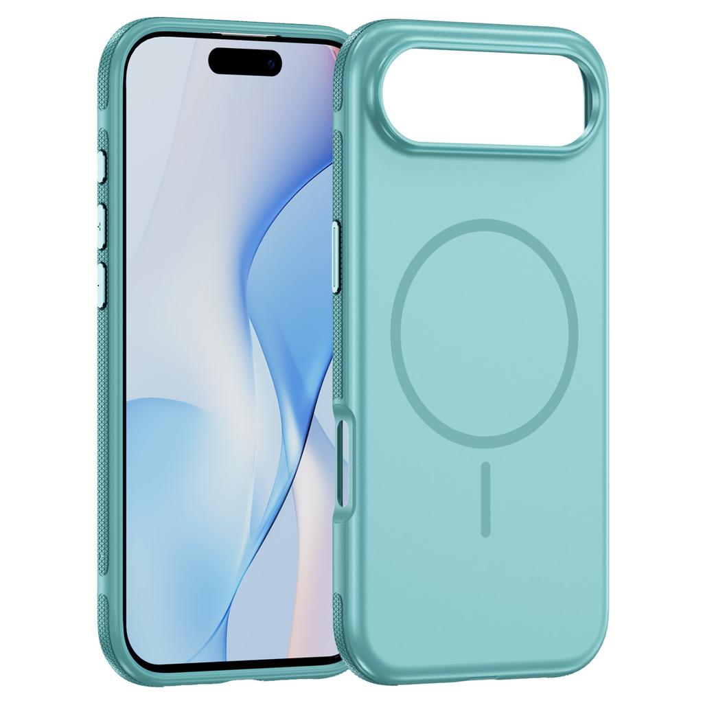 For iPhone Air Case Compatible with MagSafe 2.8mm PC+2.2mm TPU Shockproof Hybrid Phone Cover