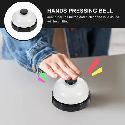 1Pc Call Bell Guests Restaurant Order Bell Bar Counter Ringing Single Bell Dining Reception Table Summoning Childrens Toy