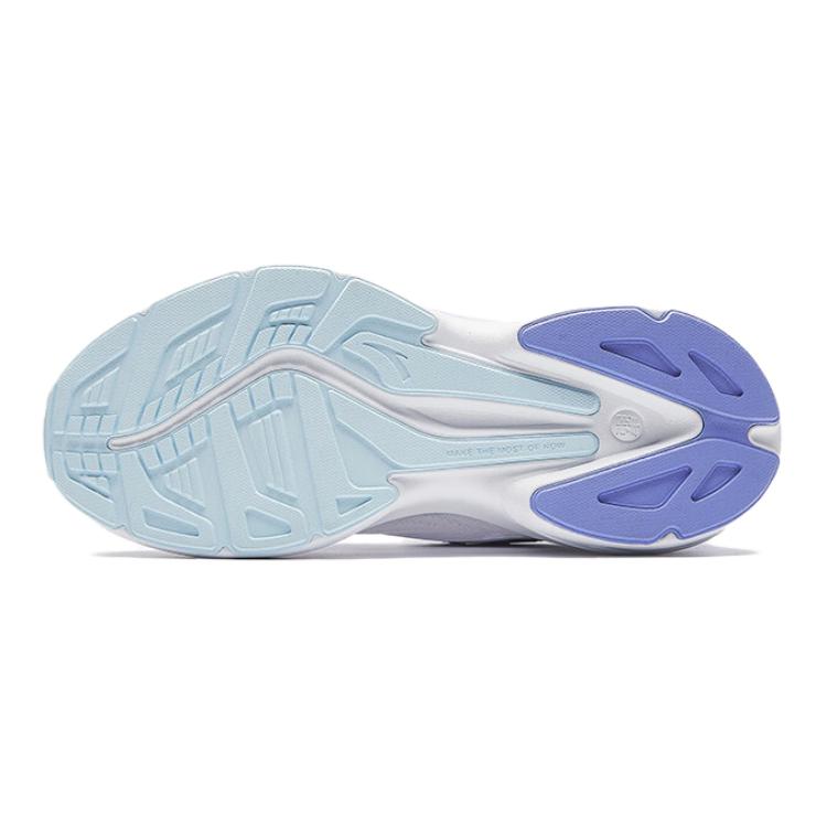 Anta Comfortable Lightweight Versatile Non-Slip Breathable Low-Top Kids Running Shoes Kids Sneaker White Purple 322435502-2
