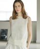 Nutopeu Weave Sleeveless Knit_Ivory