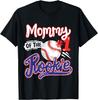 Mommy of Rookie 1st Baseball Birthday Party Theme Matching T-Shirt