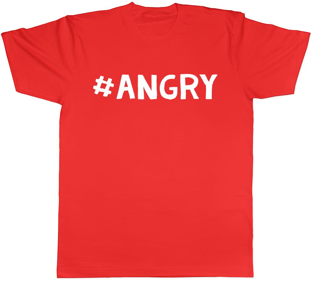 Hashtag Angry Funny Unisexs Unisexs TShirt S