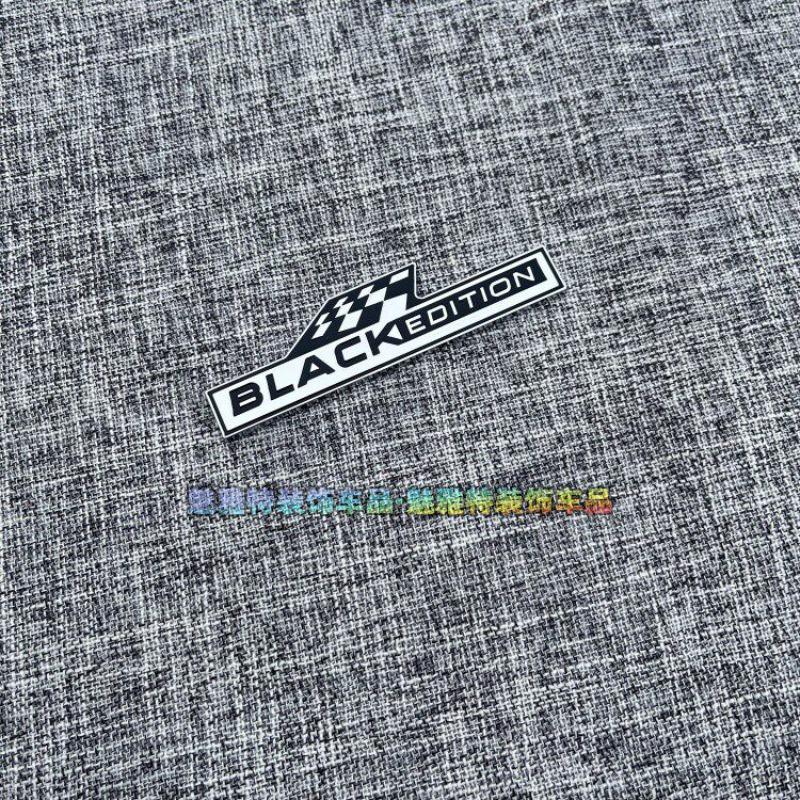 Car restoration standard new upgrade black edition metal car sticker edition body sticker car tail logo