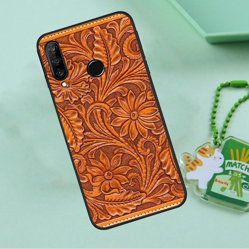 

Brown Tooled Leather Pattern For Huawei Nova 12s 12i 11i 7i 8i 9 10 SE Y91 Y90 Y60 Y70 Y72 Y61 P60 Pro P30 P40 Lite Case Huawei Nova 7i