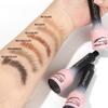 Eyebrow Dye with Eyebrow Brush Press Fine Brush Head Eyebrow Cream Waterproof and Non-smudging Wild Eyebrows