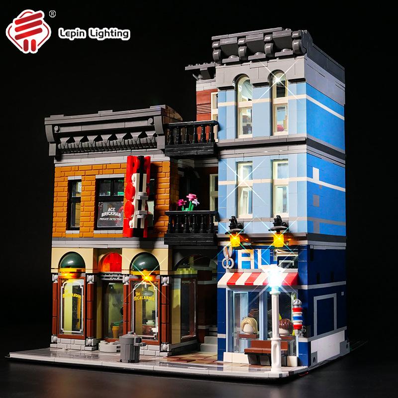 LED Light Kit for LEGO 10246 Creator Expert City Series Detective's Office Building Block Lamp