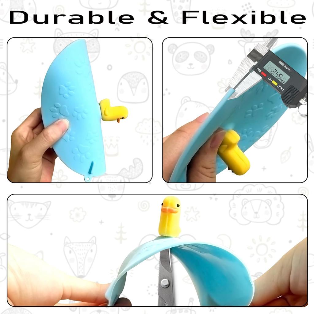 2 Pcs Sewer Deodorant Mat, 5. 9 inch Bathtub Sewer Cover Plug, Cute Silicone Bathroom Floor Sewer Cover, Kitchen, Bathroom and Laundry Room