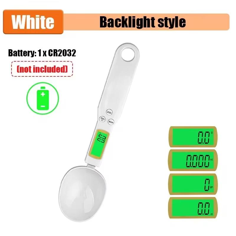 Electronic Kitchen Scale LCD Digital Measuring 500g 0.1g Precise Digital Spoon Food Flour Milk Coffee Scale Kitchen Mini Tool