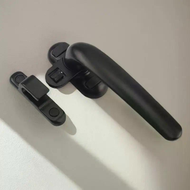 Thickened Aluminum Alloy Casement Window Lock Handle Outdoor Open Seven-Character Window Grip