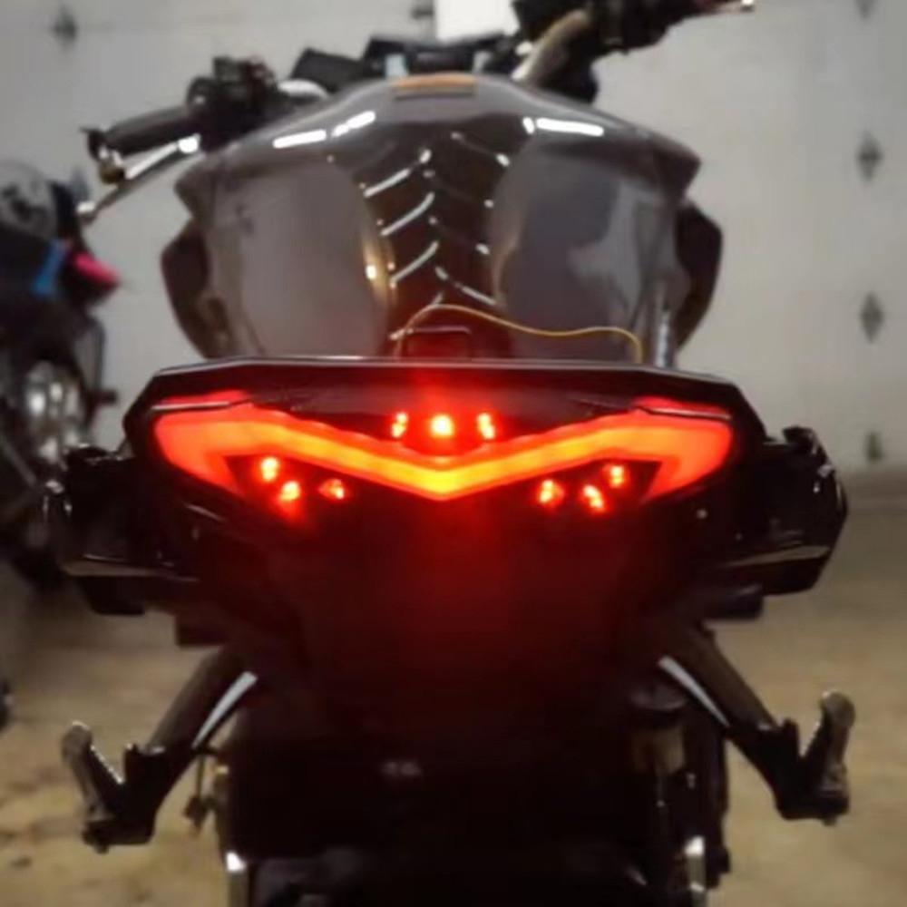 Tail Light Brake Turn Signals For Yamaha MT09 FZ09 MT-09 FZ10 FJ09 MT-07 Tracer