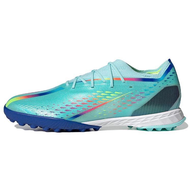 

Adidas X Speedportal .1 Круглый носок на шнуровке TF (Резиновые шипы) Ткань из искусственной травы для твердого грунта, нескользящая, износостойкая, подходит для футбольных бутс GW8972 45⅓