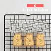 Cute Animal Shape Cookies Cutter Stamp Mold Bear Fish Baking Cake Biscuits Pressure Mould Diy Parties Christmas Cooking Supplies